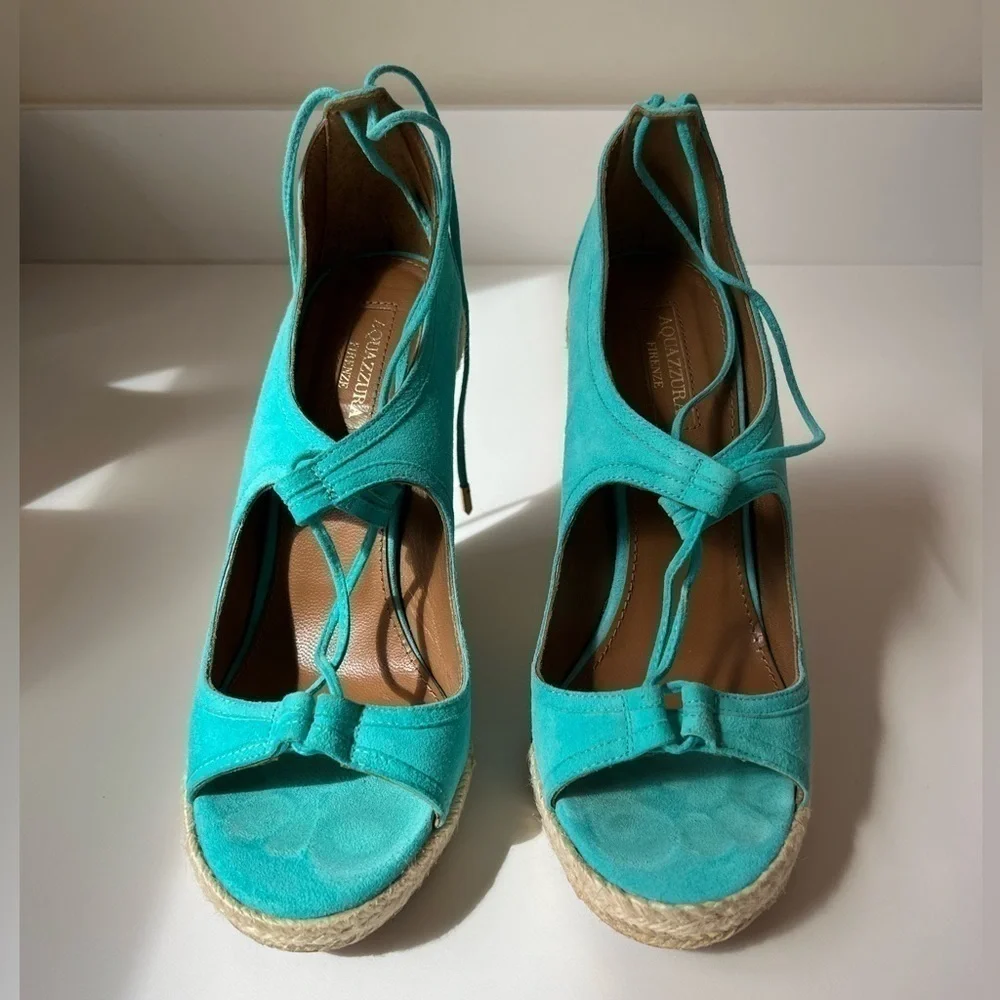 - Aquazzura Wedges. Excellent Condition. Size 7 - Picture 10 of 12